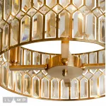 Подвесная люстра iLamp Form 6122-420 BRASS