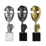 Статуэтка настольная iLedex TOP SECRET 7092 BLACK & BLACK от ImperiumLoft