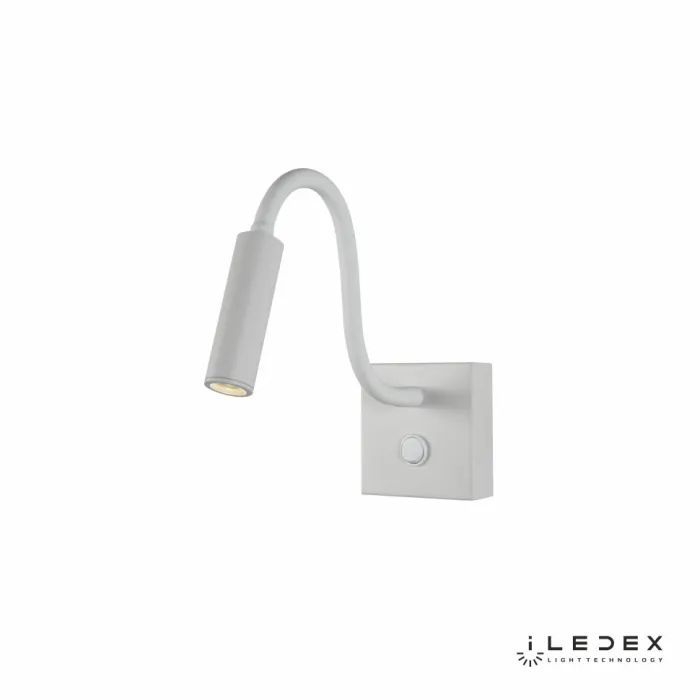 Настенный светильник iLedex Telescope 6410 WH 3W 4000K Матовый белый от ImperiumLoft