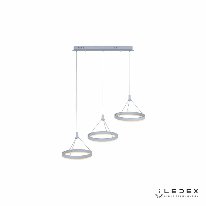 Подвесная люстра iLedex Libra D075-3 Белый от ImperiumLoft