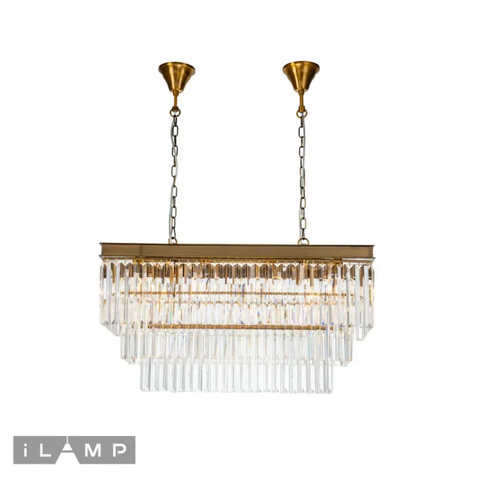 Подвесная люстра iLamp Triumph 6119-800 BRASS от ImperiumLoft