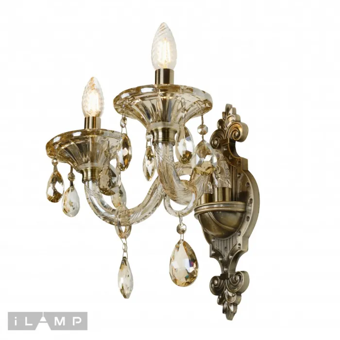 Настенный светильник iLamp Asia 61079/2 Бронзовый от ImperiumLoft