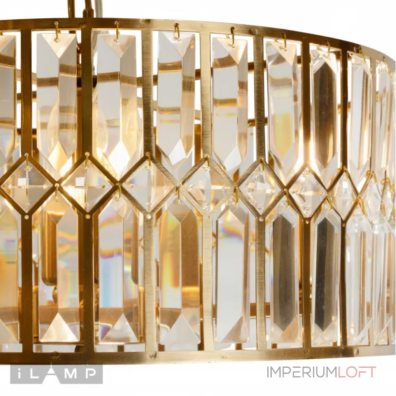 Подвесная люстра iLamp Form 6122-420 BRASS