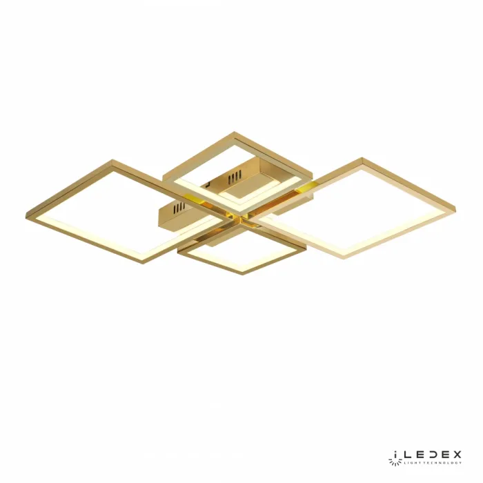 Потолочный светильник iLedex GRACE 229/4-40W-3000K GOLD от ImperiumLoft