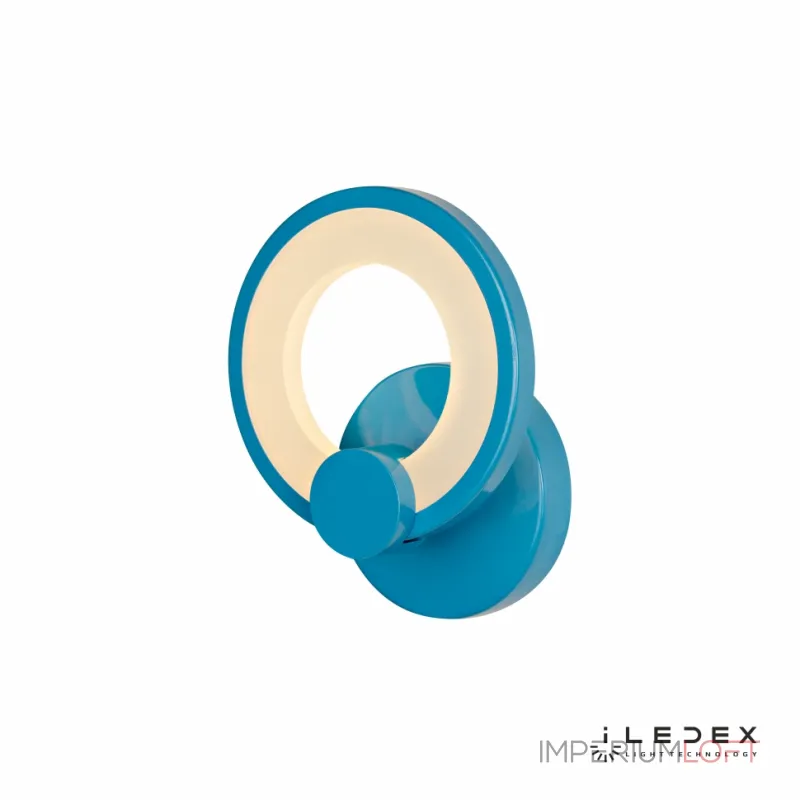 Настенный светильник iLedex Ring A001/1 Синий Настенный светильник iLedex Ring A001/1 Синий