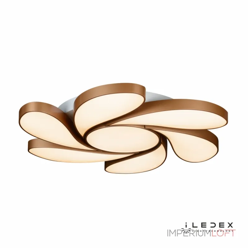 Потолочная люстра iLedex Flower 108W Золотая Потолочная люстра iLedex Flower 108W Золотая