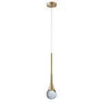 Светильник подвесной iLedex TUDOR 3362 BR CL от ImperiumLoft