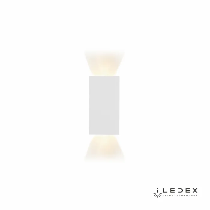 Настенный светильник iLedex Double ZD8160-12W 3000K matt white от ImperiumLoft
