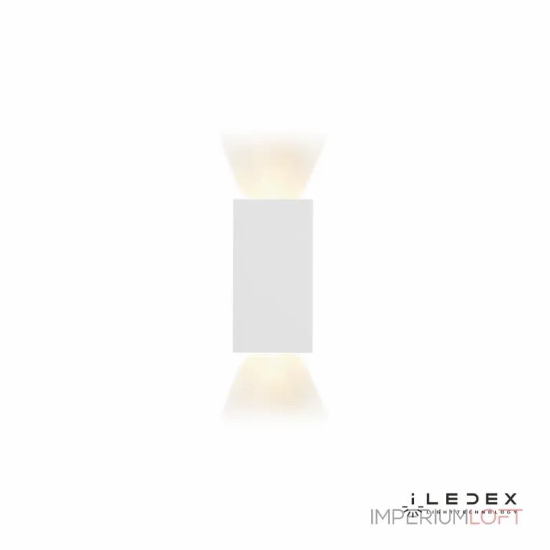 Настенный светильник iLedex Double ZD8160-12W 3000K matt white