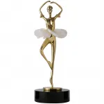 Статуэтка настольная iLedex BALLET 5594 GOLD & WHITE