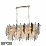 Подвесная люстра iLamp DOLCE P2543-10 GOLD