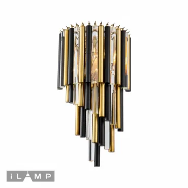 Настенный светильник iLAMP Tribeca 097B-3 Matt Bronze&Black от ImperiumLoft