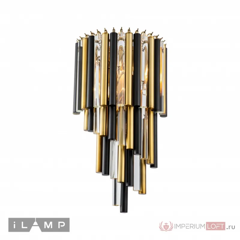 Настенный светильник iLAMP Tribeca 097B-3 Matt Bronze&Black от ImperiumLoft