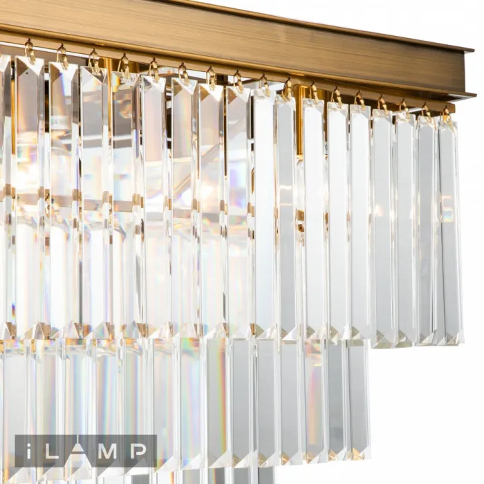 Подвесная люстра iLamp Triumph 6119-800 BRASS от ImperiumLoft