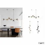 Подвесной светильник iLamp ARTIS 8149P/4B BLACK&SMOKY Подвесной светильник iLamp ARTIS 8149P/4B BLACK&SMOKY