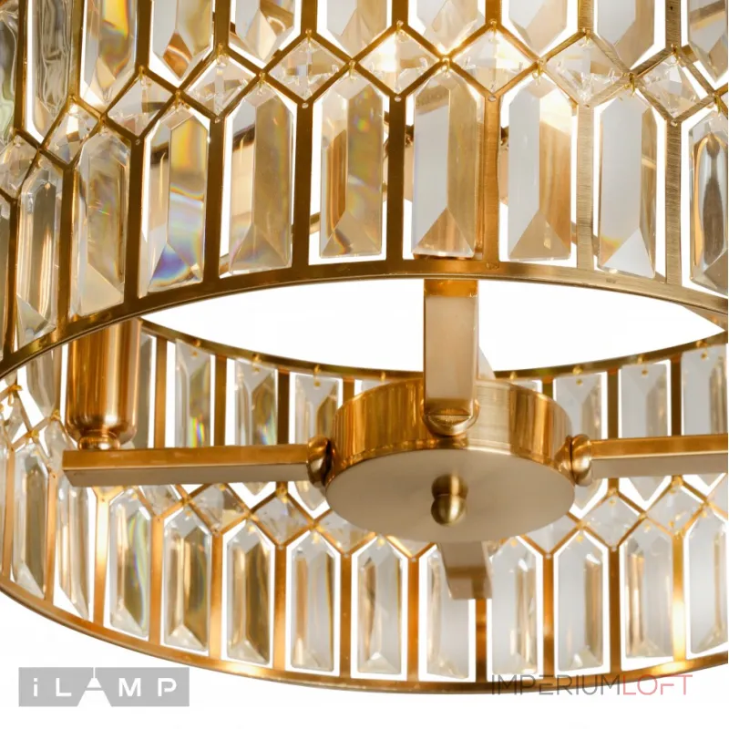 Подвесная люстра iLamp Form 6122-420 BRASS
