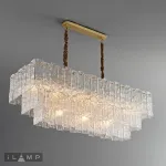 Подвесная люстра iLamp Manhattan P6315-1200 BR