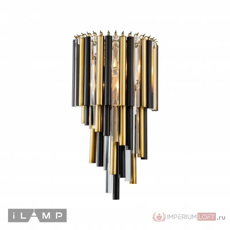 Настенный светильник iLAMP Tribeca 097B-3 Matt Bronze&Black от ImperiumLoft