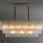 Подвесная люстра iLamp Manhattan P6315-1200 BR