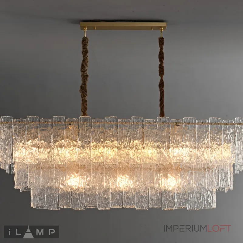 Подвесная люстра iLamp Manhattan P6315-1200 BR Подвесная люстра iLamp Manhattan P6315-1200 BR