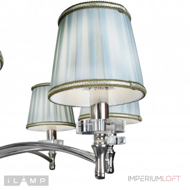 Подвесная люстра iLamp Olivia 82336/8 Хром Подвесная люстра iLamp Olivia 82336/8 Хром
