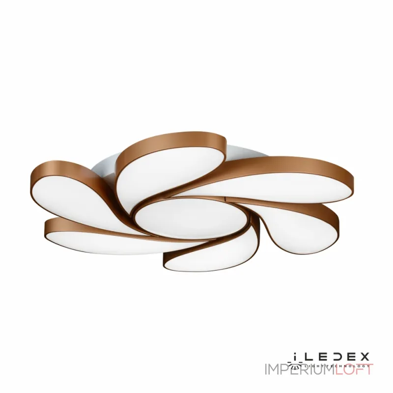 Потолочная люстра iLedex Flower 108W Золотая Потолочная люстра iLedex Flower 108W Золотая