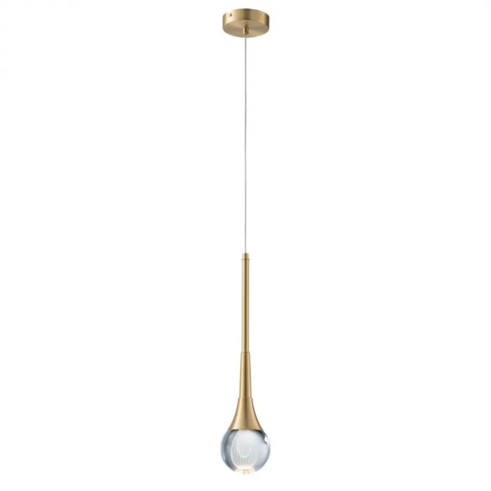 Светильник подвесной iLedex TUDOR 3362 BR CL от ImperiumLoft