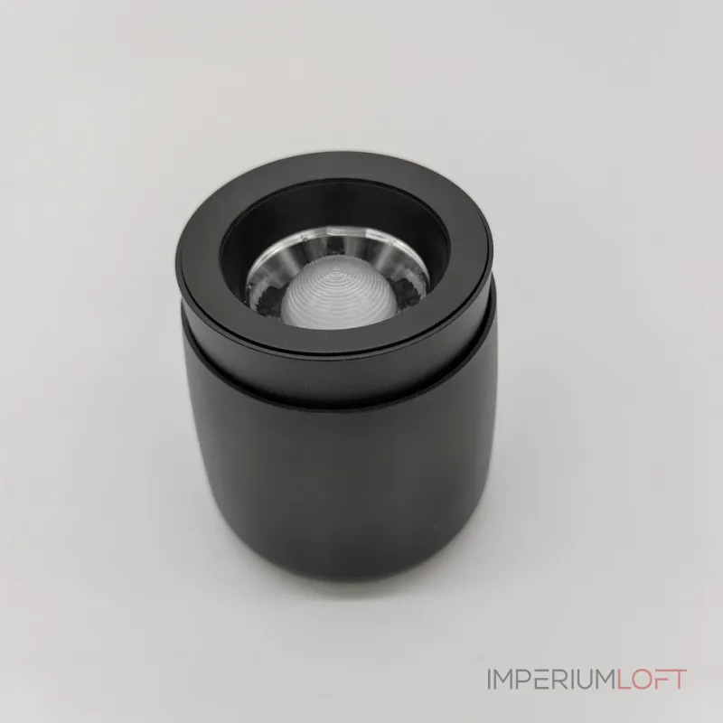 Светильник накладной iLEDEX Metrica 114-12W-D90-4K-ZOOM-BK