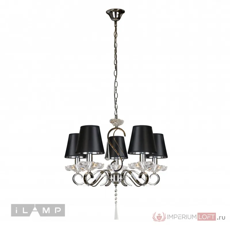 Подвесная люстра iLamp Stella RM1684/5 Хром от ImperiumLoft