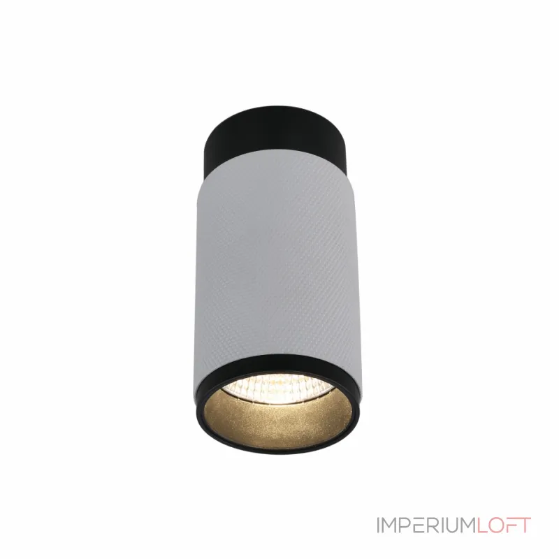 Светильник накладной iLEDEX Delta 1954-10W-3000K-36 BK+WH