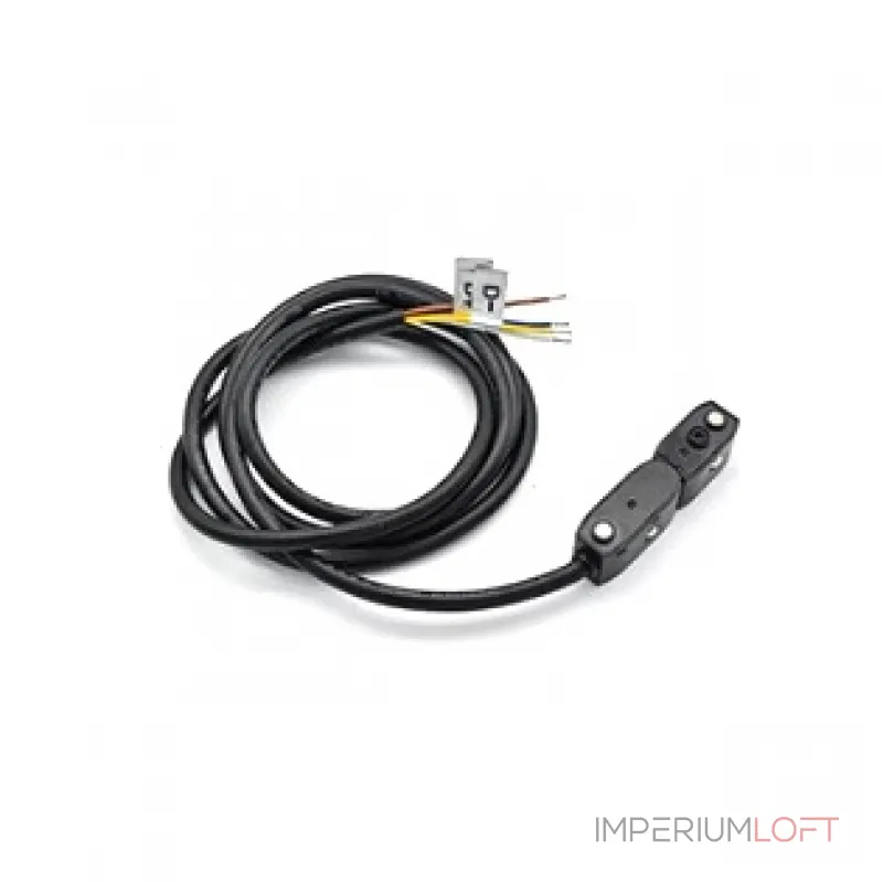Ввод питания для радиусного шинопровода iLEDEX TECHNICAL VISION POWER INN 4822-R-BK