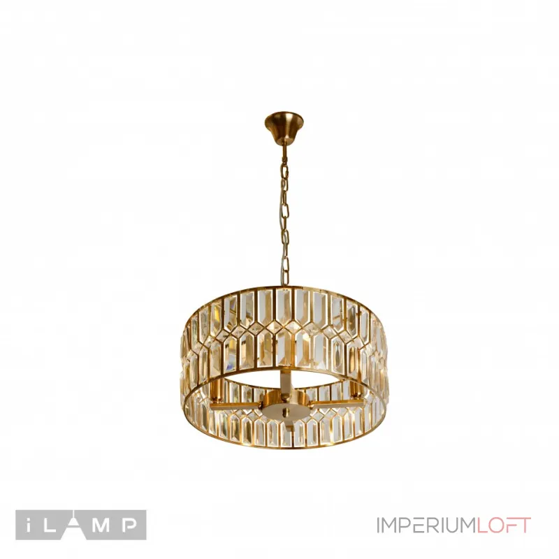Подвесная люстра iLamp Form 6122-420 BRASS