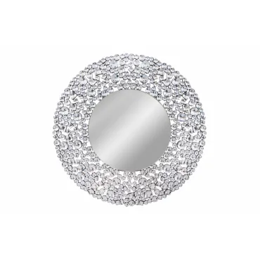 Зеркало ArtHomeDecor Moon YJ1050 стекло 900*900 серебристый
