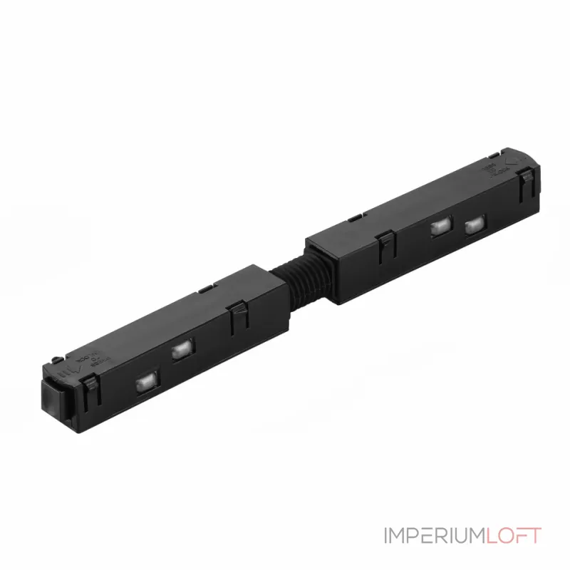 Коннектор питания прямой для шинопровода iLEDEX TECHNICAL VISION POWER CONNECT 4822-L227-BK