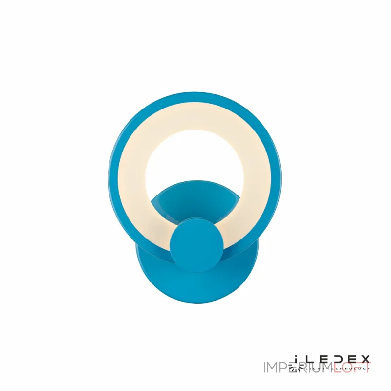 Настенный светильник iLedex Ring A001/1 Синий Настенный светильник iLedex Ring A001/1 Синий