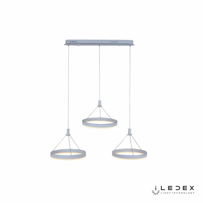 Подвесная люстра iLedex Libra D075-3 Белый от ImperiumLoft