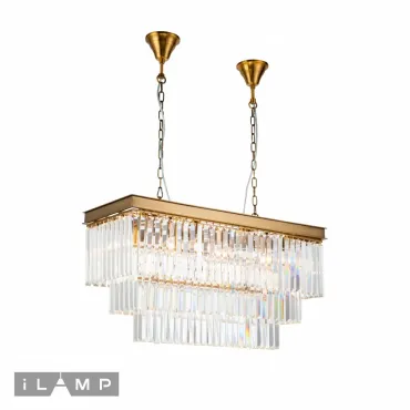 Подвесная люстра iLamp Triumph 6119-800 BRASS от ImperiumLoft