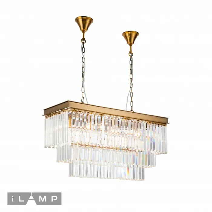 Подвесная люстра iLamp Triumph 6119-800 BRASS от ImperiumLoft