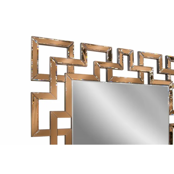 Зеркало ArtHomeDecor Versus MR-14XL стекло 200*100 янтарный от ImperiumLoft