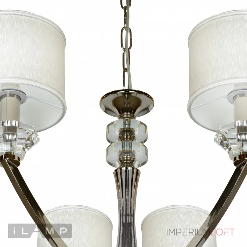 Подвесная люстра iLamp Oxford 85175/8 Хром Подвесная люстра iLamp Oxford 85175/8 Хром