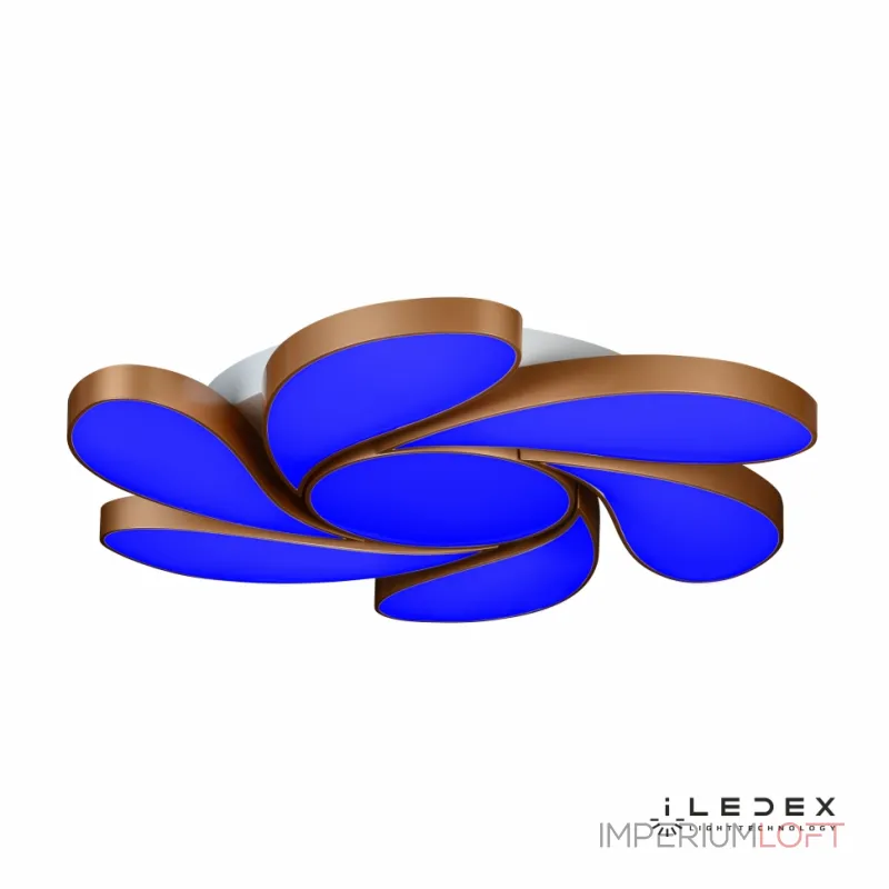 Потолочная люстра iLedex Flower 108W Золотая Потолочная люстра iLedex Flower 108W Золотая