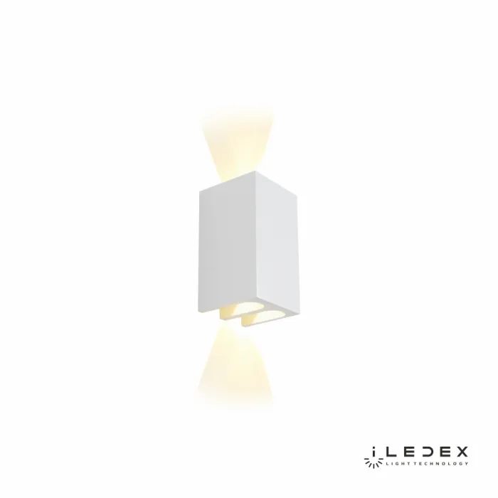 Настенный светильник iLedex Double ZD8160-12W 3000K matt white от ImperiumLoft