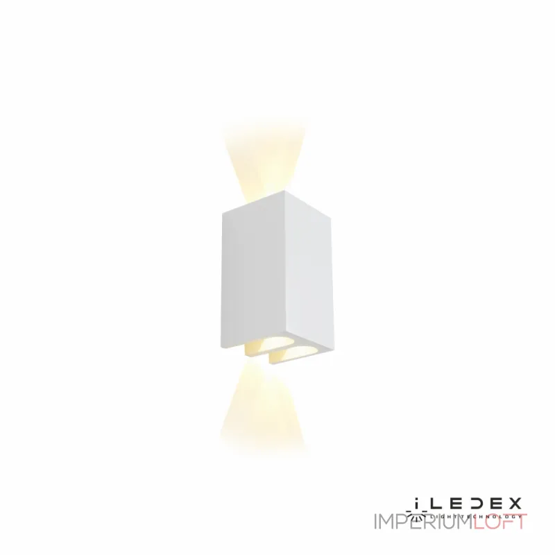 Настенный светильник iLedex Double ZD8160-12W 3000K matt white