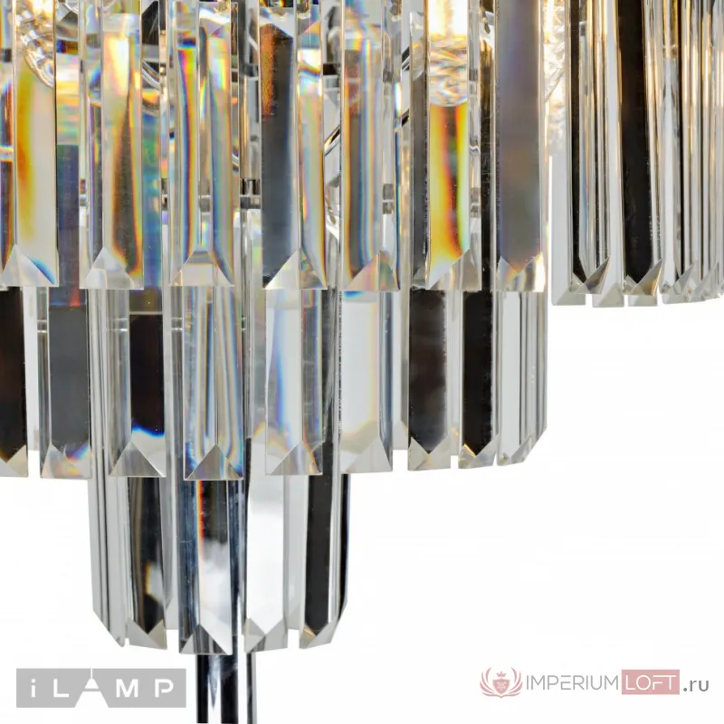 Напольный светильник iLamp Triumph 7382/5F Хром от ImperiumLoft