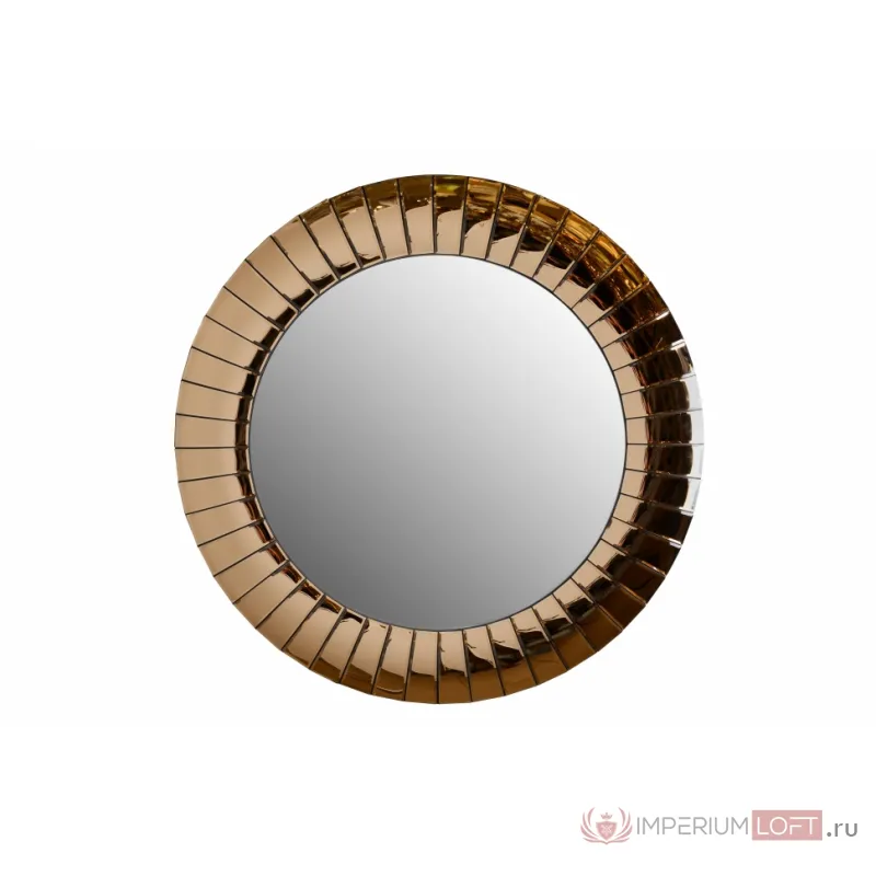 Зеркало ArtHomeDecor King GJ 541-1 стекло 1000*1000 янтарный от ImperiumLoft