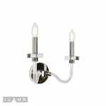Настенный светильник iLamp Vibe W9474-2 Nickel от ImperiumLoft