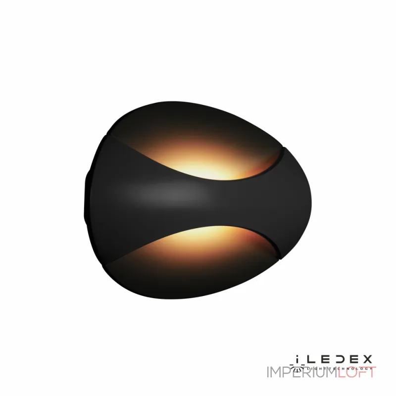 Настенный светильник iLedex Flux ZD8151-5W 3000K black+gold