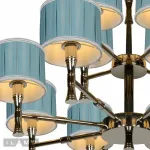 Подвесная люстра iLamp Arcadia 85095/8+4 Хром от ImperiumLoft