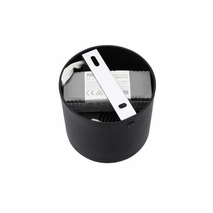 Светильник накладной iLEDEX Metrica 113-12W-D100-3000K-24DG-BK от ImperiumLoft