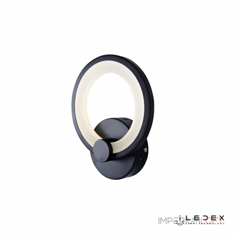 Настенный светильник iLedex Ring A001/1 Чёрный